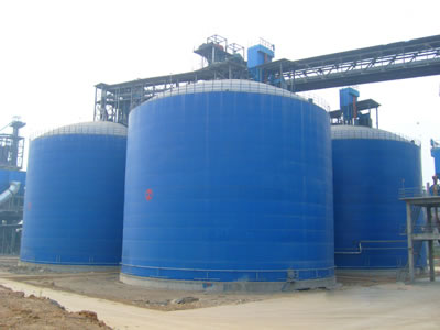 白山水泥钢板库改造