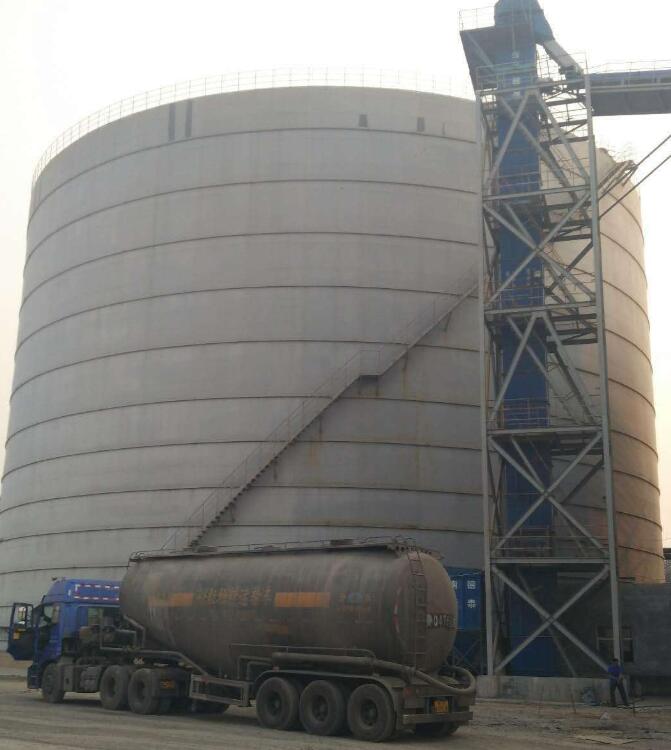 白山5万吨钢板库