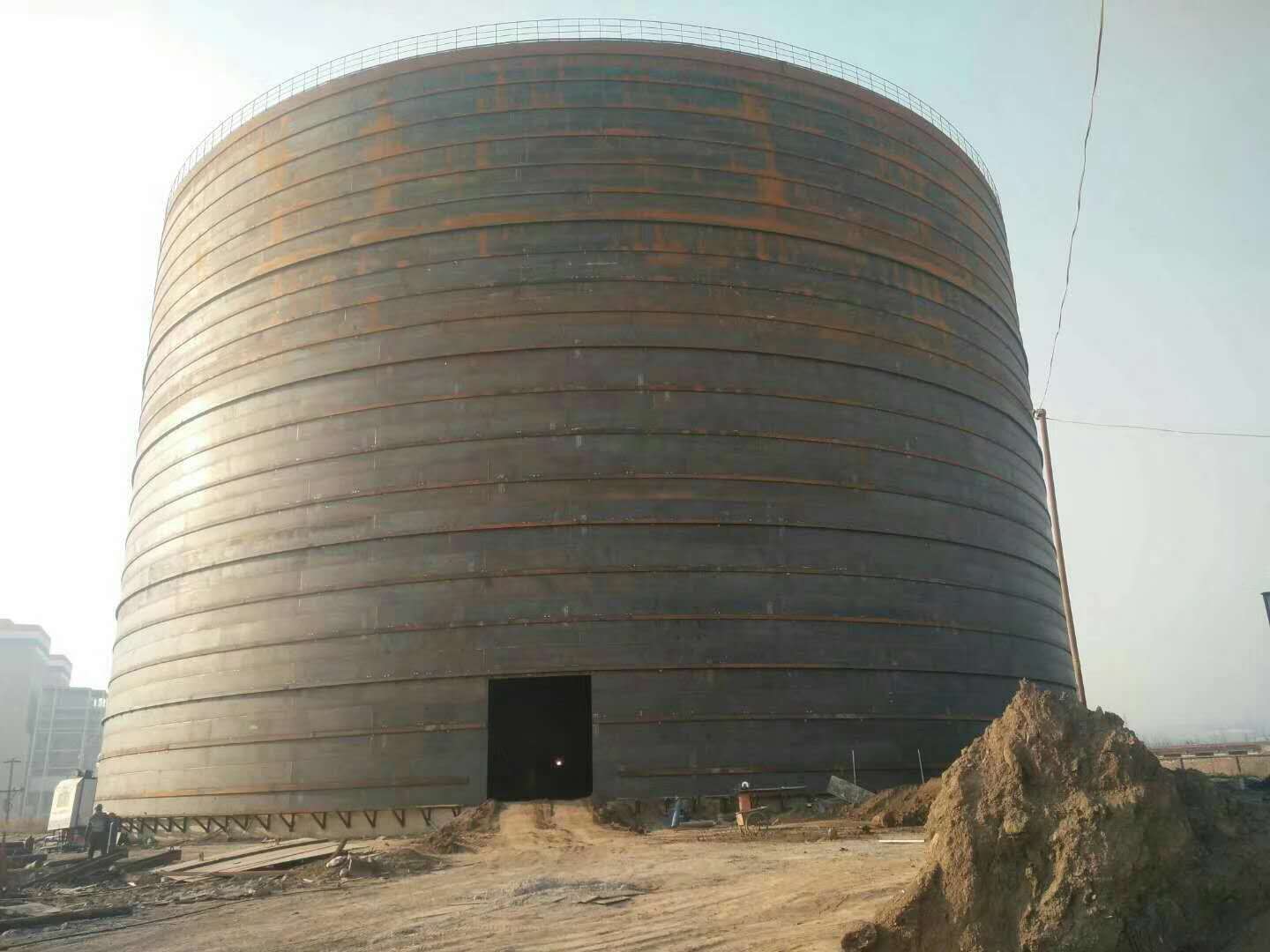 白山承建大型钢板库的好处及原理