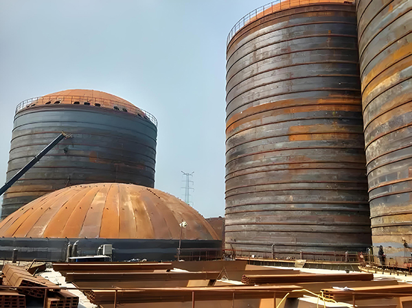 白山焦粉钢板仓